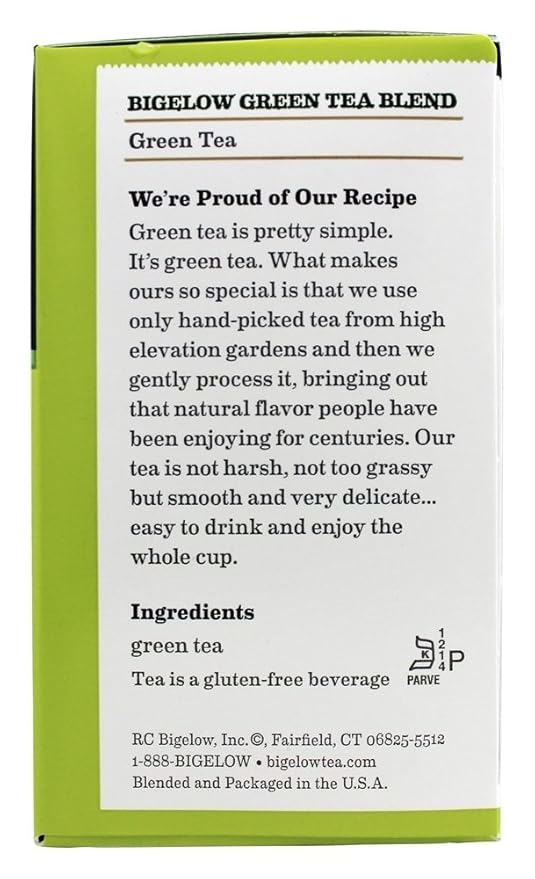 Bigelow Classic Green Tea 1.82 Ounce (Pack of 6) Case of Unopened