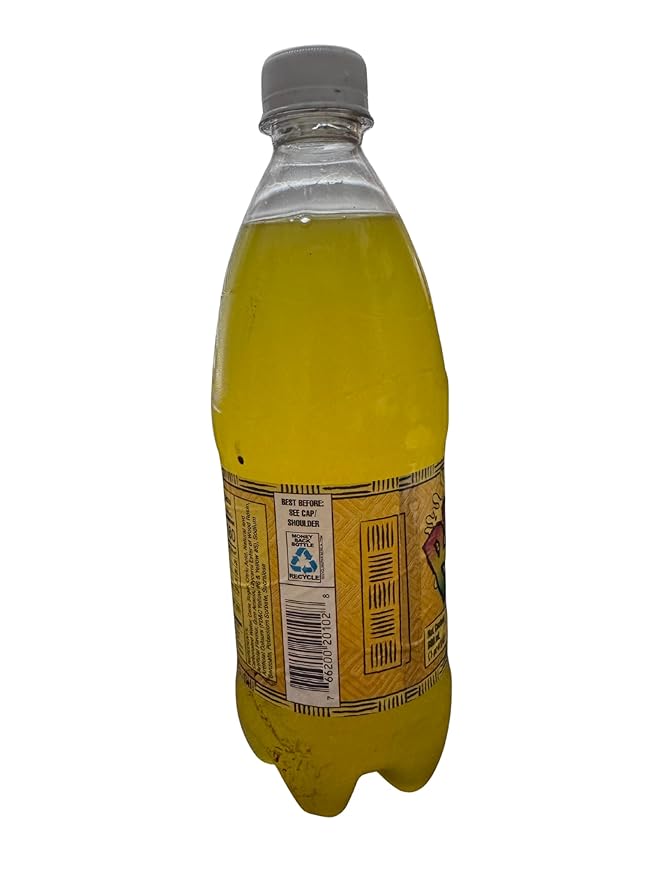Generic Jamaican Bigga Soda Soft Drink 20oz 6 Pack (Pineapple)