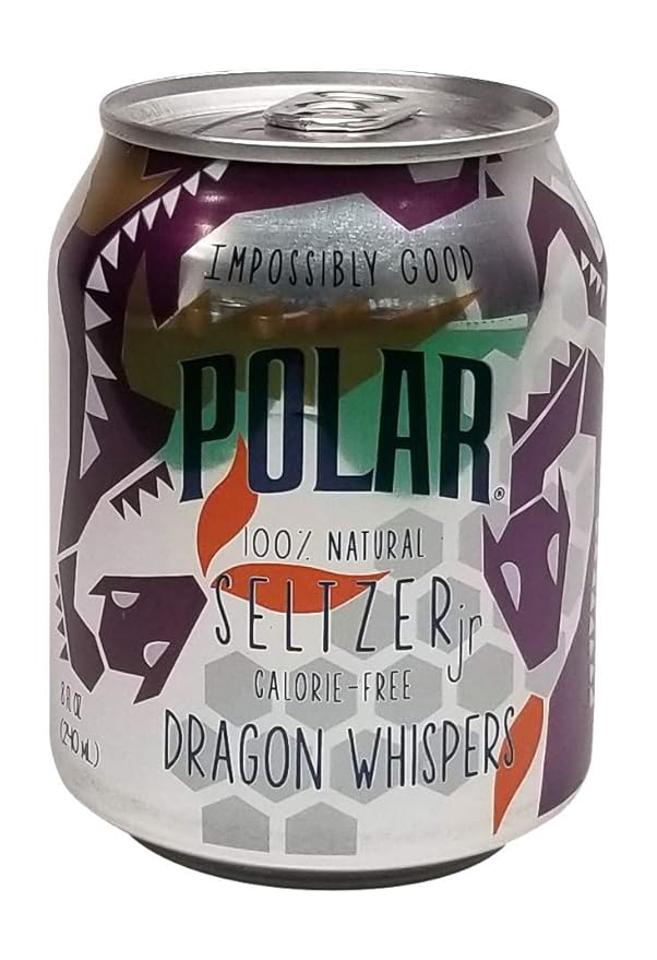 Polar Seltzer Impossibly Good Dragon Whispers 12 pk 8 oz. Cans
