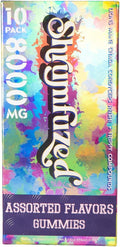 Shrumfuzed - Proprietary Nootropic Gummy 8000mg - Lion's Mane Reishi Chaga and Cordycep Nootropic Mushroom Blend (10 Assorted)