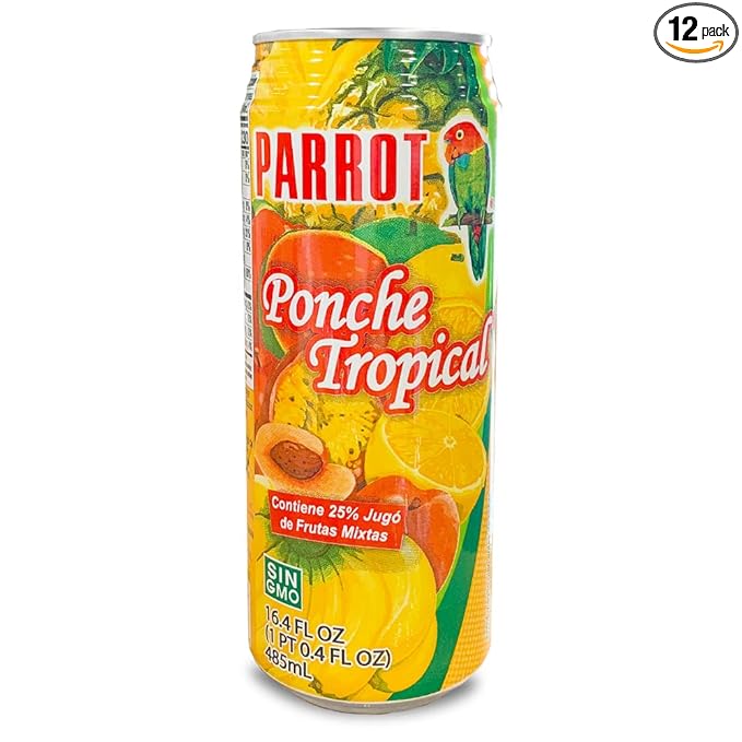 Parrot Tropical Punch 16.4 fl oz.（Pack of 12）