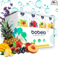 Bobelo Self Carbonating Hydration Packets Variety 40 Pack Sparkling Water &amp Soda Alternative Sugar Free Electrolytes Powder Packets Water Enhancer Drink Mix Low Calorie Keto Friendly
