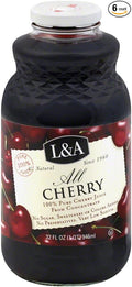 L&ampA All Cherry Juice 32-Ounce (Pack of 6)