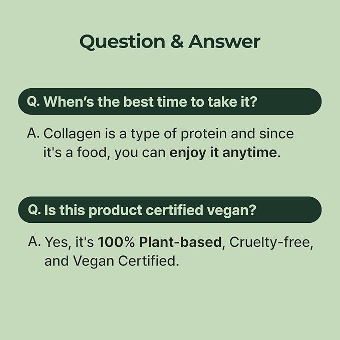 PLANT Vegan Collagen Peptide Kombucha Powder Probioitics Vitamin C | 2000mg Tripeptide Vegetarian Collagen Booster Dragonfruit Lime |15 Packets Gut &amp Skin Health Anti-Aging Hydration Drink Mi