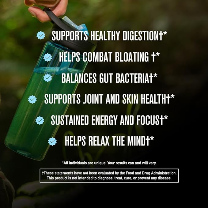 ROUNDHOUSE PROVISION Morning Kick Zero Sugar Greens Superfood Powder Supplement 3 Pack &amp Three Hit Combo – Burn Fat Boost Energy and Support Wellness by Chuck Norris