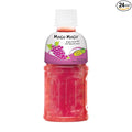 Mogu Mogu Fruit Juice with Nata De Coco 10.82 oz (Pack of 24) (Grape)