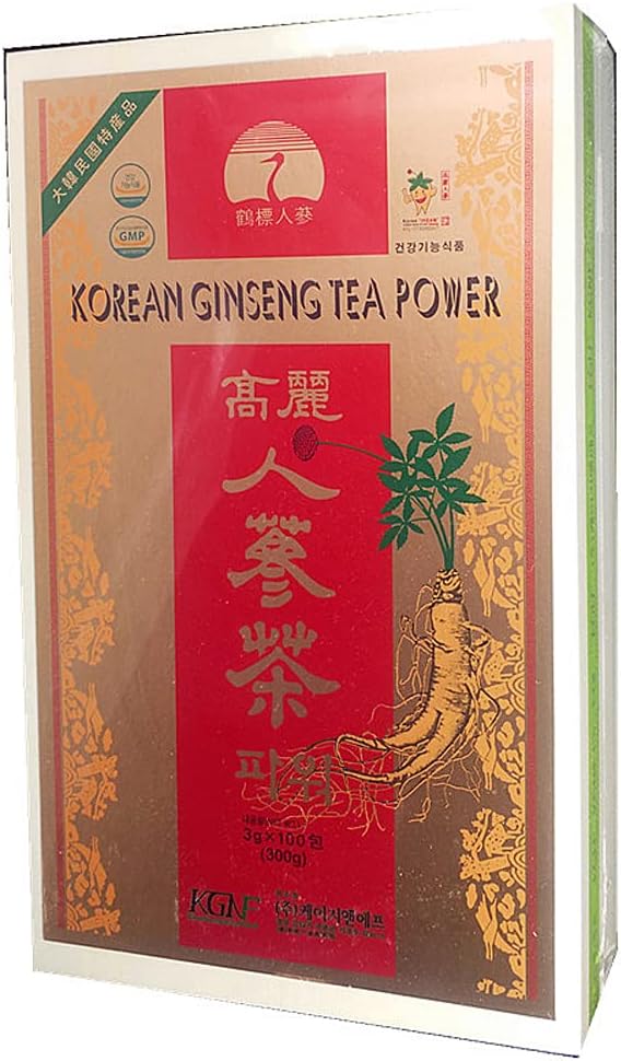 Ginseng TeaGinseng Tea BagsGinseng Tea OrganicGinseng Tea Loose LeafGinseng Tea Bags OrganicGinseng Tea for MenOriginal Korean Ginseng TeaSouth Korea ImportMade in Korea (50 Packets*3g)