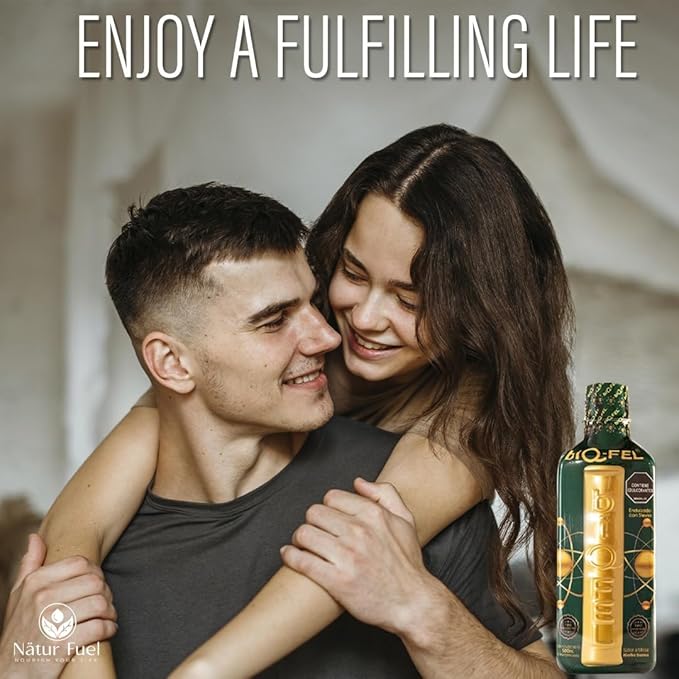 BIQ-FEL Natural Supplement - Chontaduro Guarana and Borojó Blend | 500ml | Daily Plant-Based Energy Support