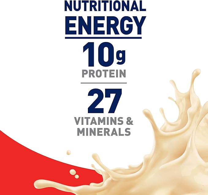 BOOST Original Ready to Drink Nutritional Drinks Very Vanilla 8 Fl Oz Bottles Pack of 24