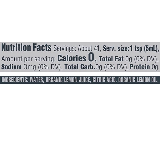 Ingrilli Organic Lemon Squeeze 7 Fl Oz Bottle (Pack of 12)