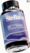 Premium Sleep Supplement: Vegan Night Capsules with Melatonin Valerian Root &amp Magnesium Gycinate - Deep Sleep Aid for Conscious Rest Reduced Nighttime Awakenings - 30 Day Supply