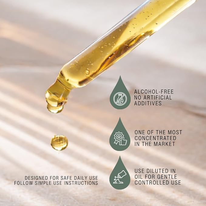 Wild Oregano Oil Organic - 100% Pure Undiluted Organic Wild Oregano Oil with 86-90% Carvacrol Immune Support - Plant-Based Herbal Supplement - Vegan Non GMO Gluten Free 1fl.oz/30ml