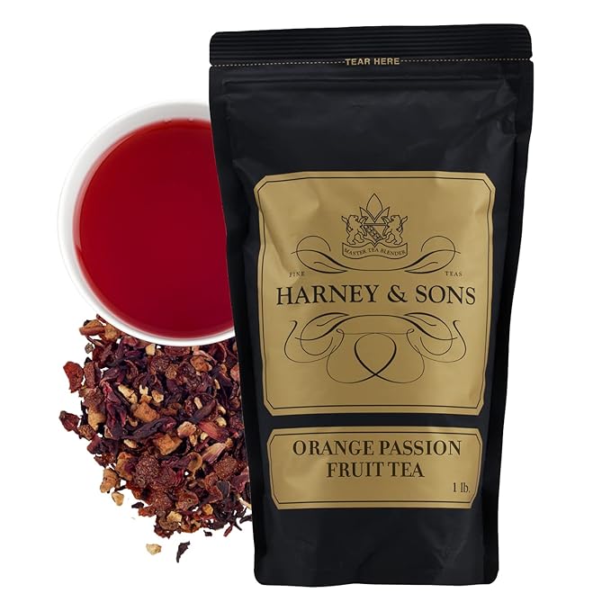 Harney &amp Sons Orange Passion Fruit 16oz Bag of Loose Herbal Tea
