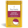 Tea Forte Harvest Apple Spice Premium Loose Leaf Caffeine-Free Herbal Tea Blend Canister Makes 35-50 Cups