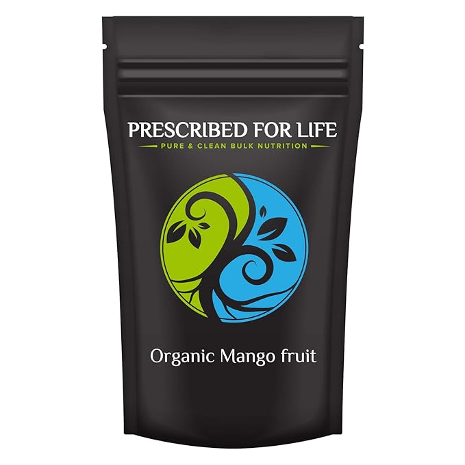 Prescribed For Life Organic Mango Powder Smoothie Add in Whole Natural Organic Mango Fruit Powder (1kg)