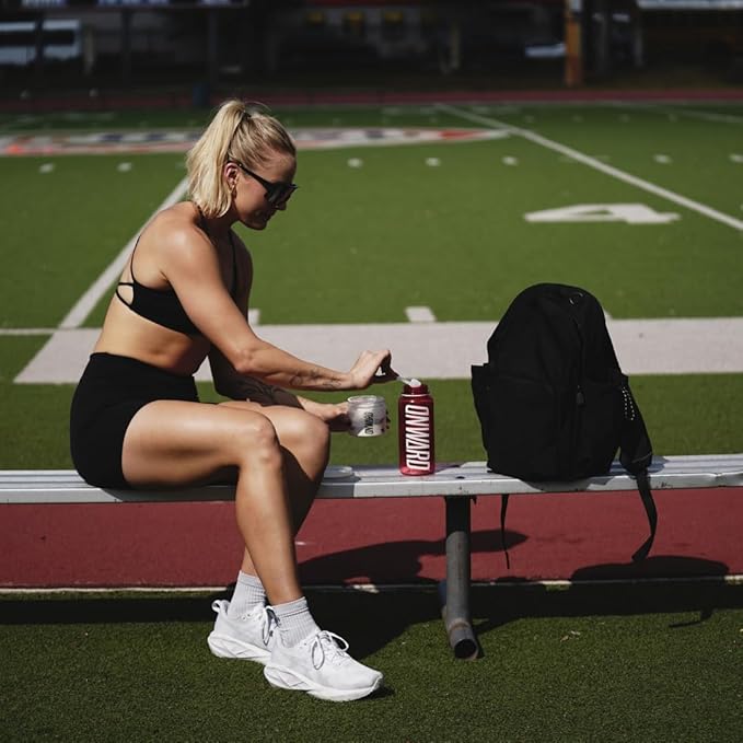 Onward Daily Performance Drink Mix – Clean Energy Focus &amp Hydration Support with Electrolytes Nootropics &amp Vitamins – No Sugar Smooth Taste - Caffeine Free - Blue Raz