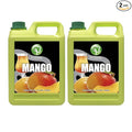 Possmei Mango Flavored Syrup 5.5 Pound Plastic Jar 2 Pack