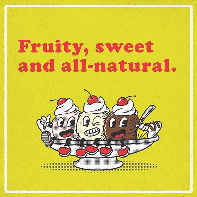 Roasty Buds Coffe Banana Split Pods 48 Count | Single-Serve 11g Per Pod | Recyclable Gluten-Free Non-GMO No Sugar/Dairy/Soy/Egg