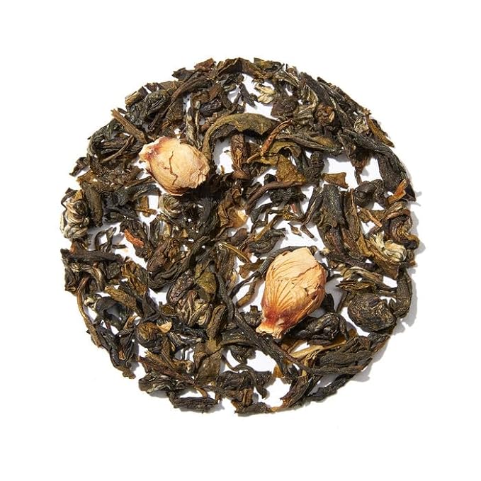 DAVIDsTEA Buddha’s Blend White Tea – Medium Caffeine Tea Bags with Jasmine Pearls &amp White Hibiscus – 65 Tea Bags – Delicate &amp Floral Fruity Tea Blend