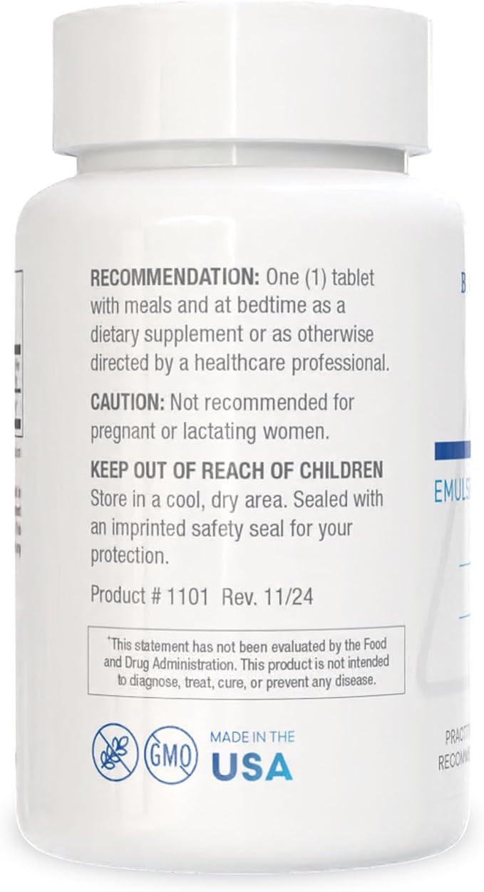 Biotics Research A.D.P. Emulsified Oil of Oregano Tablets for GI Health -Sustained Release for High Absorption Contains Carvacrol Wild Oregano Oil 50mg/S - Patented Formula -Non GMO –60 Tablets