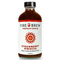 Fire Brew Premium Shrub – Strawberry Hibiscus Shrub | 16 Concentrated Servings of the Healthiest Organic Ingredients to Refresh Hydrate and Provide Antioxidants for Overall Wellness – 8oz