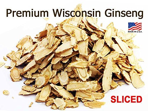 OMURA ORGANIC American Ginseng Slices Cultivated by OMURA Pack 4 OZ