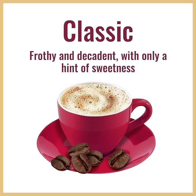 Hills Bros. Flavor Coffee (Classic Cappuccino 14 Ounce (Pack of 4)