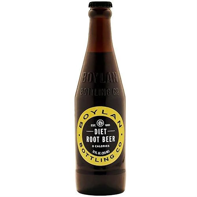Boylan - Diet Soda Variety Pack - 12 oz (12 Glass Bottles)