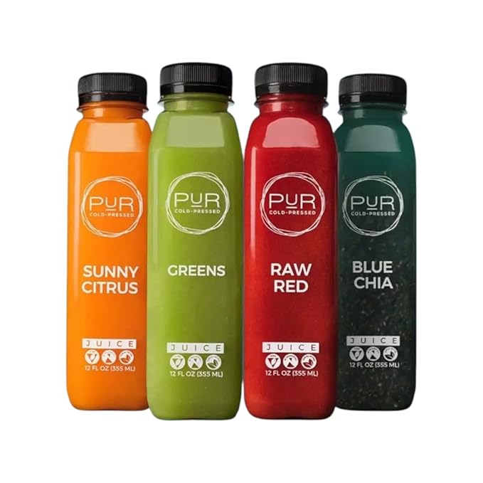 PUR Cold Pressed Mini Signature Cleanse Cold Pressed Juice 7 day