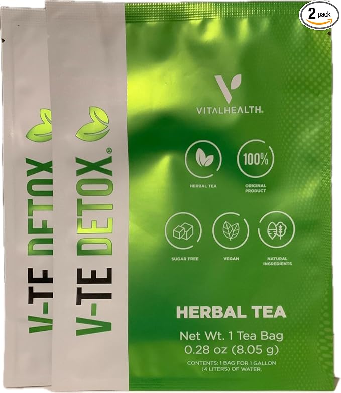 V- TE-DETOX - 100% ORGANIC &amp VEGAN