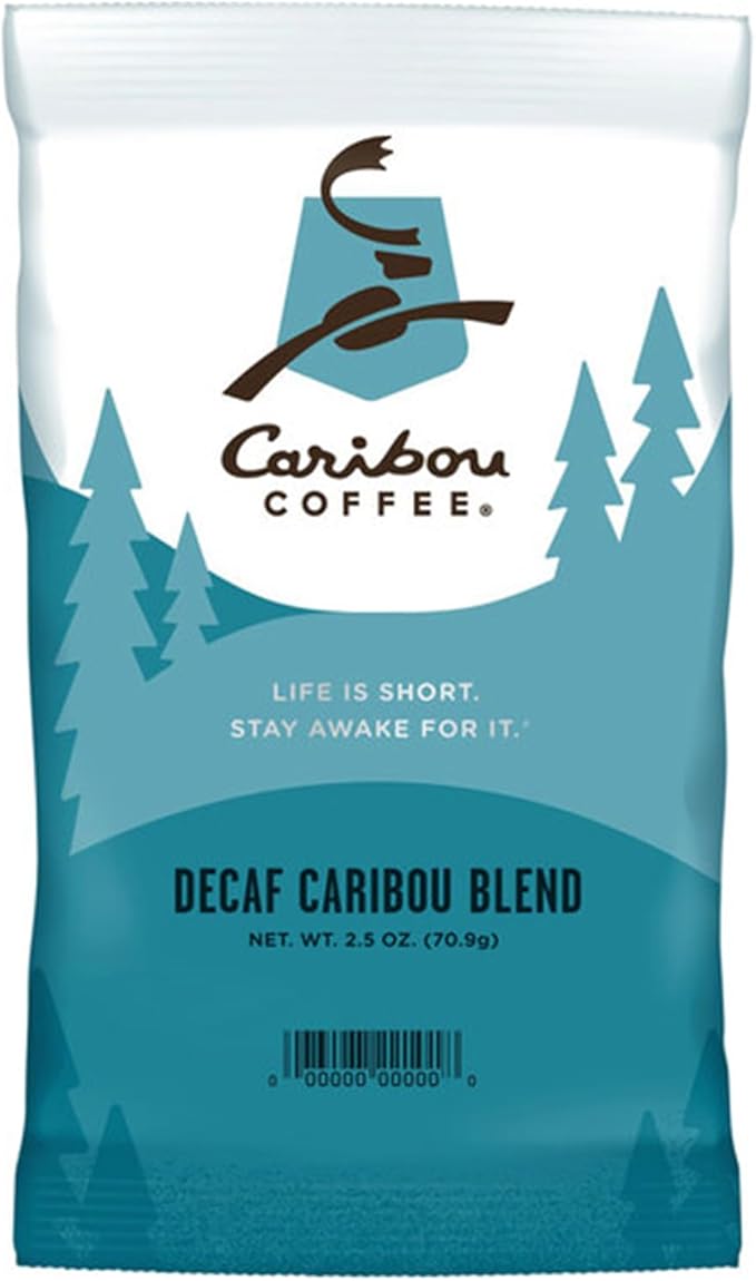 2.5 oz. Blend Decaf Coffee Packet - 18/Pieces WS-110CCARIBDEC-NF