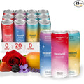 Moment Botanical Soda Soft Drink (Shark Tank) - SPARKLING Drinks | Fruity Fun | L-Theanine &amp Ashwagandha for Calm &amp Clarity | 0 Added Sugar 0 Caffeine | 24-pack