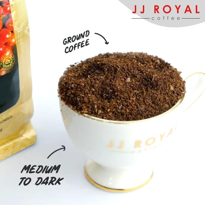 JJ Royal Coffee Toraja Blend 200g Ground Coffee (Pack of 4)
