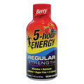 5 Hour Energy(R) Berry Energy Shot Regular Strength Vitamins and Nutrients Sugar Free 4 Calories 1.93 oz 4 Pack