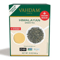 VAHDAM Green Tea Leaves From Himalayas 170+ Cups (12oz) High Elevation Grown Green Tea Leaves From Himalayas | Pure Unblended Single Origin Green Loose Leaf Tea | Vacuum Sealed