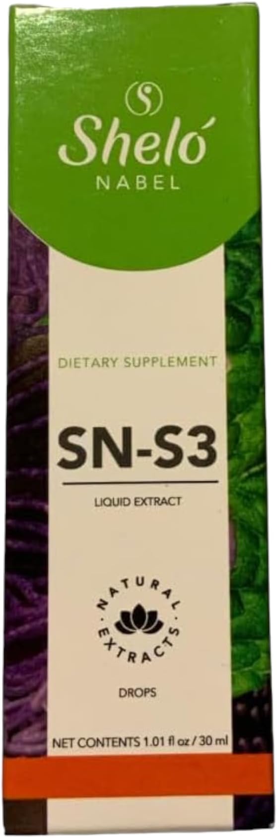 Shelo Nabel SN-S3 Natural Liquid Extract Drops 1.01 fl oz