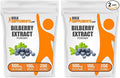BulkSupplements.com Bilberry Extract Powder - Bilberry Extract Supplement Herbal Supplement - Vegan &amp Glulten Free 500mg per Serving 100g (3.5 oz) (Pack of 2)