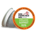 San Francisco Bay Compostable Coffee Pods - Organic Rainforest Blend (80 Ct) K Cup Compatible including Keurig 2.0 Medium Dark Roast