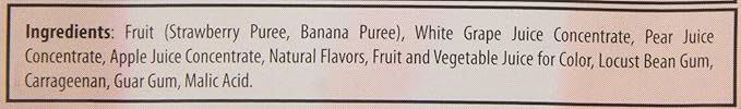 Dr. Smoothie 100% Crushed Fruit Smoothie Strawberry Banana 46-Ounce Bottles (Pack of 2)
