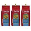 Lion Coffee 3-Pack Chocolate Macadamia Flavored Ground Coffee Light Roast Hawaiian Inspired Taste - 10 Ounce Bags (Pack of Three)