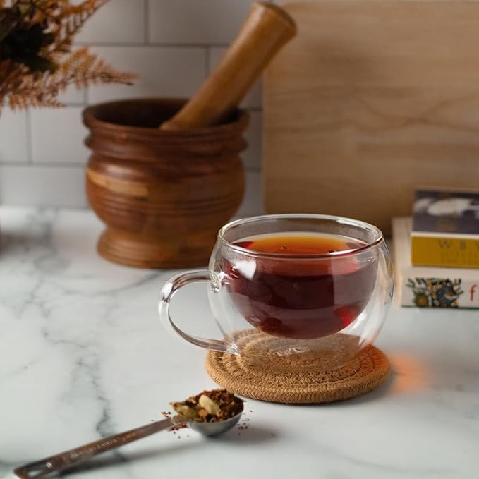 Organic Positively Tea Company Banana Bread Chai Rooibos Tea Loose Leaf 16 Ounce