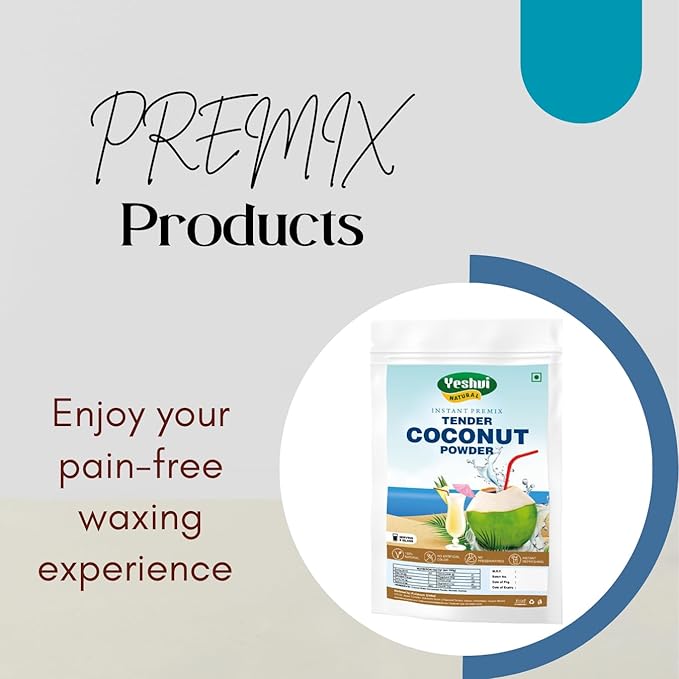 Yeshvi NATURAL Mojito Drink Powder &amp Tender Coconut Water Powder Combo Pack Instant Drink for Daily Easy to Make Beverage 200gm