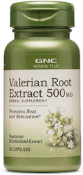 GNC Herbal Plus Valerian Root Extract 500 MG50 servings