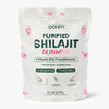 Organics Ocean Shilajit for Men and Women - Shilajit Supplement with Vitamin B12 Chromium and Selenium for Age-Defying Energy Hormone Support - Pumpkin Cocoa Flavor - 60 Gummies