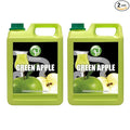 Possmei Green Apple Flavored Syrup 5.5 Pound Plastic Jar 2 Pack