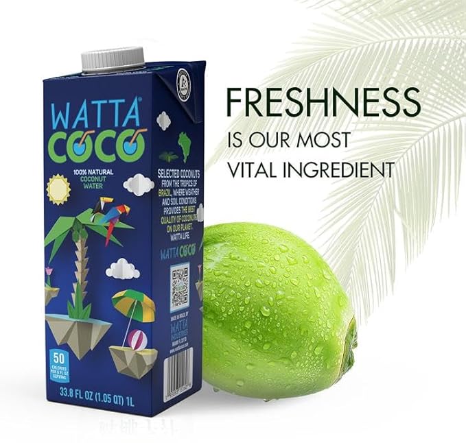 Beverages - WATTACOCO - WATTACOCO WHOLE COCONUT WATER