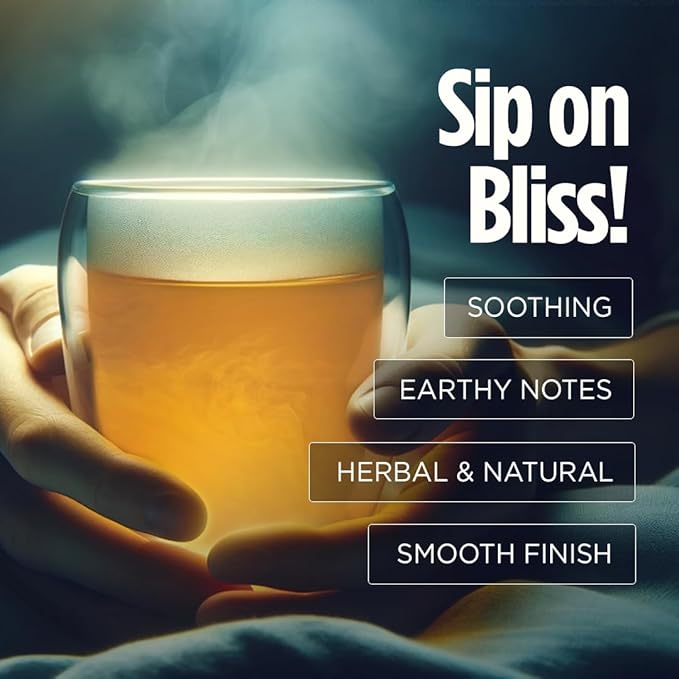 VitaCup Sleep Fuel Instant Tea Packets for Deep REM Sleep Relax &amp De-Stress w/Chamomile Magnesium Vitamin D3 Coconut Water Coconut Milk Potassium Calming for Full Body Relaxation 24Ct