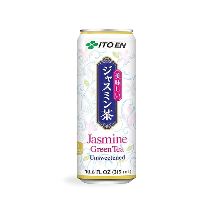 Ito En Jasmine Green Tea Unsweetened 10.6 Ounce (Pack of 12)