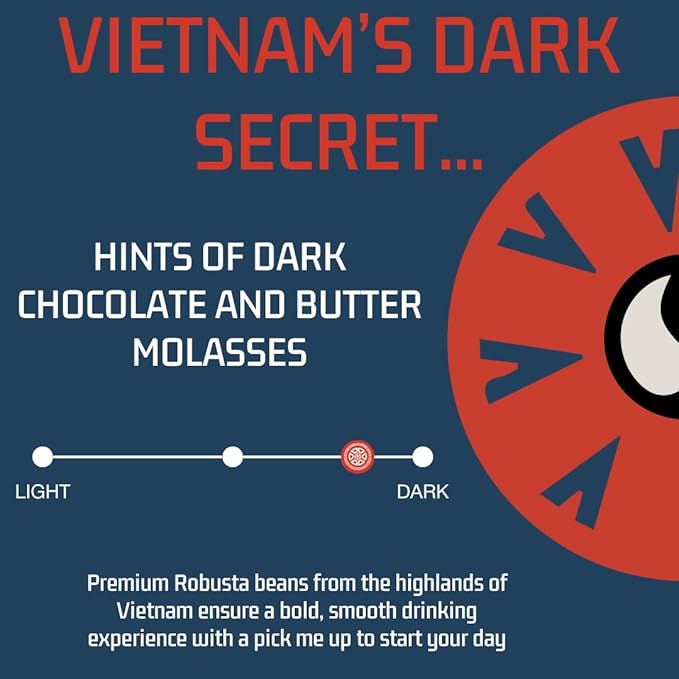 SALISH KINH Dark Divide Vietnamese Coffee Pods | 24 Count Premium Dark Roast | Specialty Grade 100% Robusta | Single Origin and Direct Trade | Rich Bold Flavor | Indigenous Produced | Compatible with