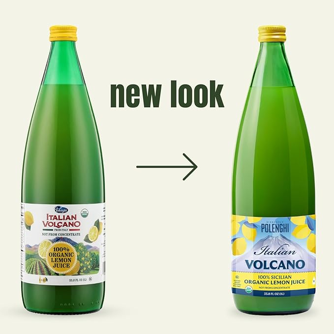 Volcano Lemon Juice 1Ltr (Pack of 6)